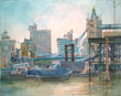 under Tower Bridge
